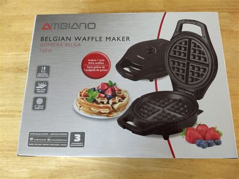 Ambiano Belgian Waffle Maker | Aldi Reviewer
