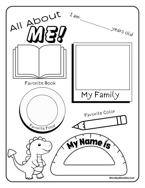All About Me Worksheet Kindergarten - Adriansonfifth