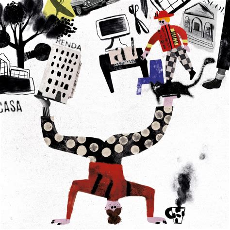 The act of finding balance - tapirulan illustrators contest
