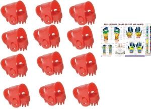 netclub NVC-12343 2000 Acupressure Thumb Pad with Health Chart -12 ...