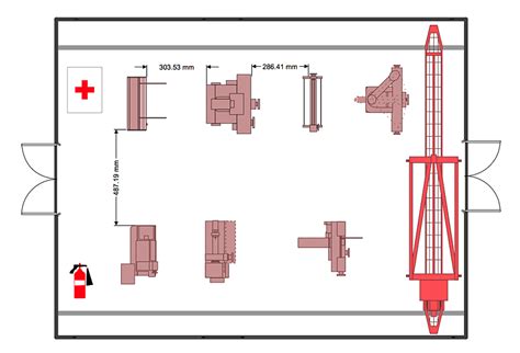 Manufacturing Factory Layout 的图像结果