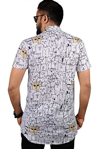 Sanskar Fashion Mens' Shirts, Digital Printed Half Sleeves Shirts for ...