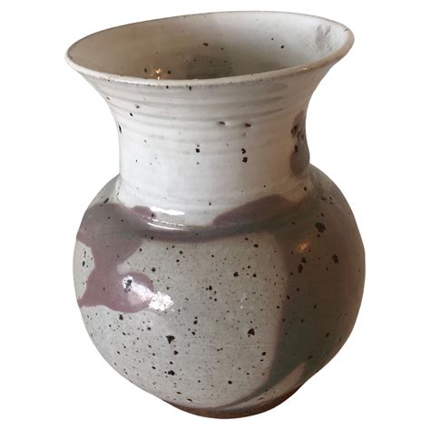 Mid-Century Decorative Ceramic Japanese Vase at 1stDibs