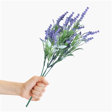 Buy HOMESAKE Set of 2 Artificial Lily Flower Sticks - 30.4cm from ...