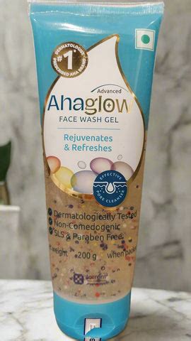 Ahaglow Advanced Skin Rejuvenating Face Wash Gel