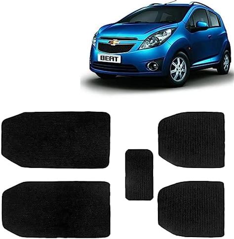 Kingsway Carpet Style Universal Car Mats for Chevrolet Beat, 2009-2017 ...