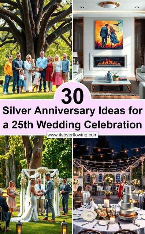 30 Silver Anniversary Ideas for a 25th Wedding Celebration