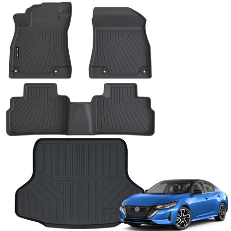 Floor Mats For 2020 2024 2025 Nissan Sentra With Cargo | Desertcart INDIA