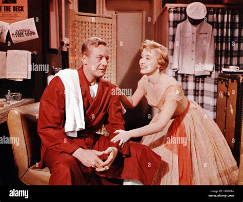 HIT THE DECK, from left: Gene Raymond, Jane Powell, 1955 Stock Photo ...