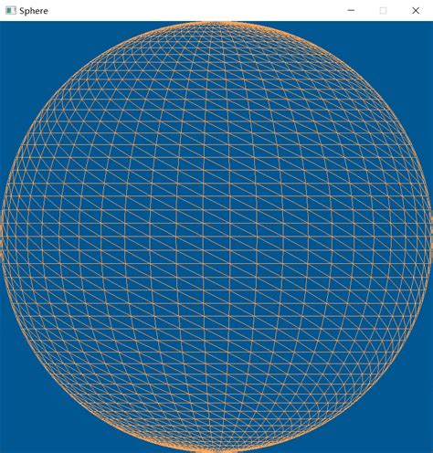 Image result for Drawing Sphere Using OpenGL