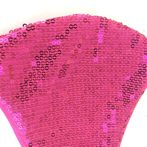 Fuschia Pink Metallic Sequin Mask – anokherang