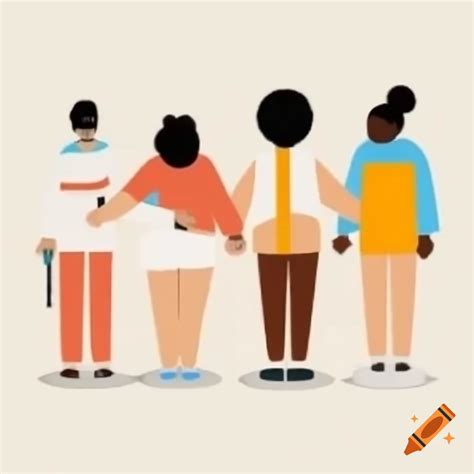 Diverse people from various cultures and workplaces holding hands ...