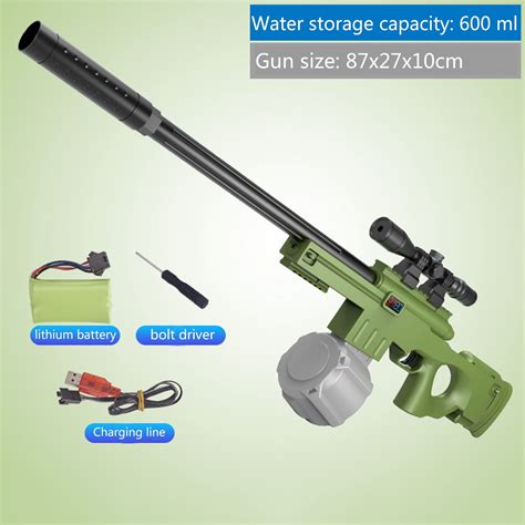 Buy TOYFUNNY Beach toy Electric Jet AWM Pumping Guns, Large High ...