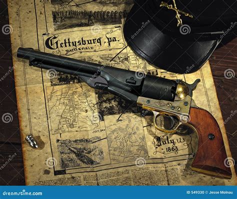 Civil War Revolver stock photo. Image of wild, america - 549330