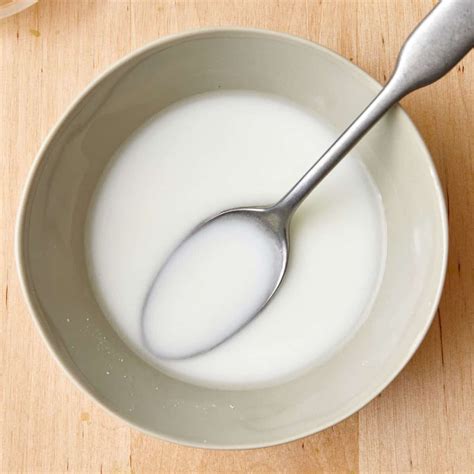 Cornstarch Slurry