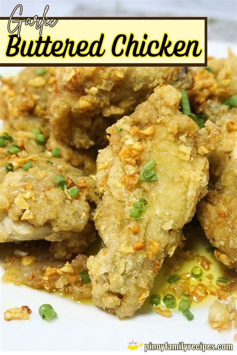 Buttered Chicken - Pinoy Family Recipes