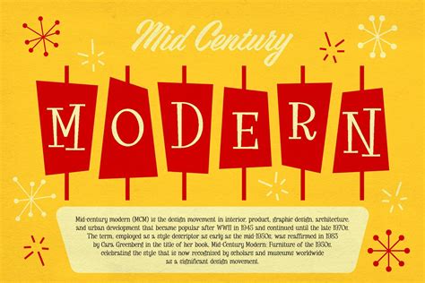 Best 12 Vintage Trend: Best Mid-Century Fonts – Artofit