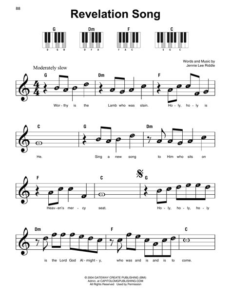 Guitar Chords Revelation Song