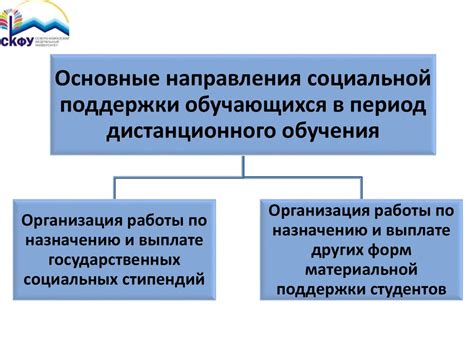 Социальная защита студентов СКФУ в период дистанционного обучения ...