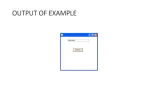 Image result for Abstract Window Toolkit Java GUI Programming