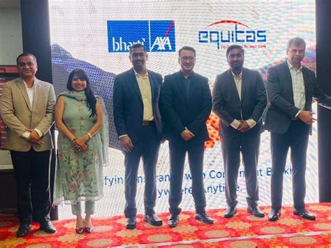 Bharti AXA Life and Equitas Bank Launch Bancassurance Alliance