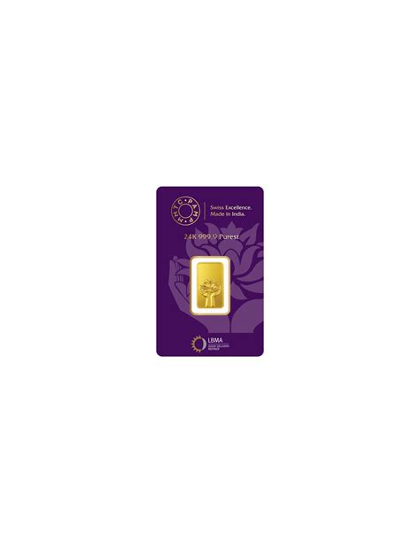 Buy MMTC PAMP Gold Coin of 5 Grams 24 Kt in 9999 Purity I CoinBazaar