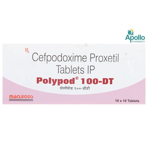 POLYPOD DT 100MG TABLET Price, Uses, Side Effects, Composition - Apollo ...