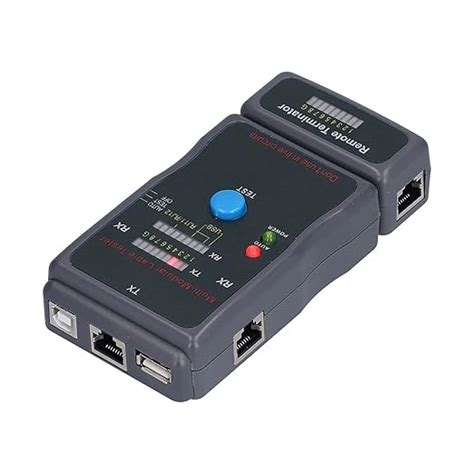 Set of 2 Network Cable Tester, RJ45 Wire Finder Ergonomic Design Drop ...