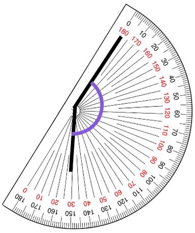 Image result for How to Draw Angles Using a Protractor Kids