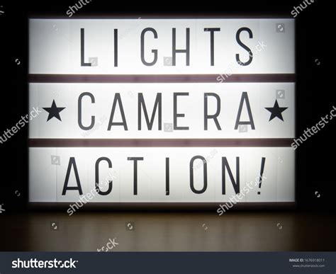 Lights Camera Action Background