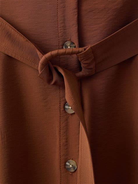 Mango Show Sleeveless Shirt Dress