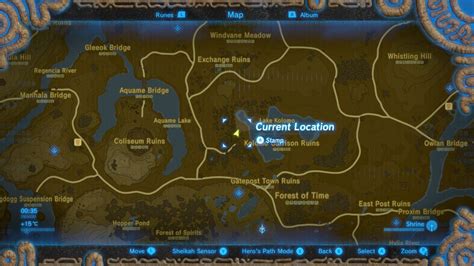 BotW memory locations - complete the Captured Memories quest