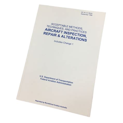 FAA AC 43.13-1B - Recreational Aviation Australia