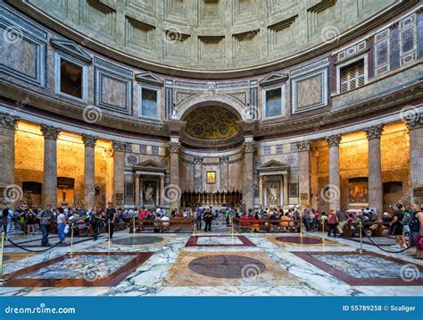 Pantheon Interior Panorama Tour The Pantheon In Rome | Architectural