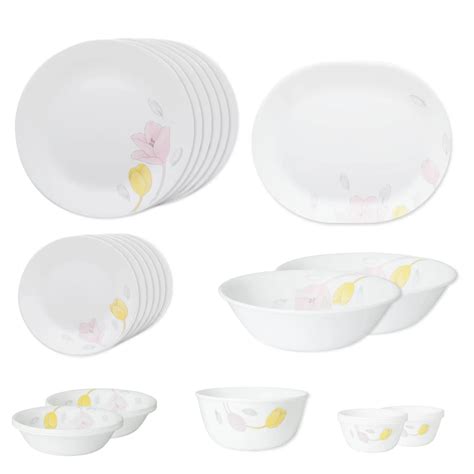 CORELLE 30 Pcs Dinner Set Elegance – Mahavir World
