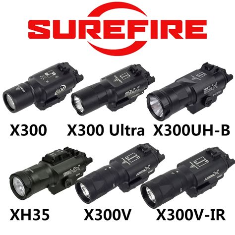 Tactical-SureFire-X300-Ultra-X300V-X300V-IR-X300UH-B-XH15-XH35-Pistol ...