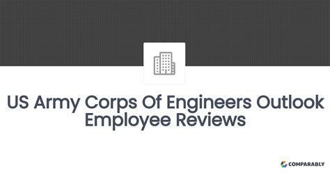 US Army Corps Of Engineers Outlook Employee Reviews | Comparably