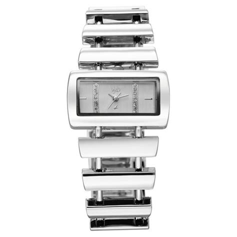 Buy Online Vyb Siren By Fastrack Quartz Analog Silver Dial Silver Metal ...