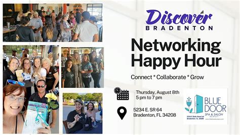 Discover Bradenton August Networking Event - The Blue Door Spa & Salon ...