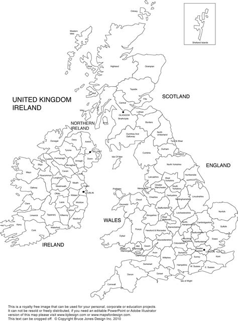 UK counties map, named | Flag coloring pages, England map, United ...