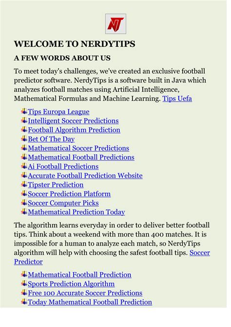 PPT - Sports Prediction Algorithm PowerPoint Presentation, free ...