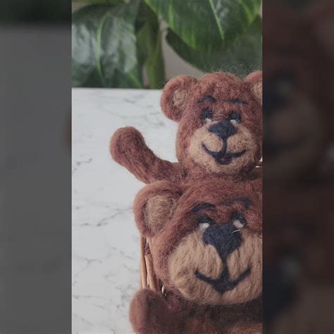 Felted Brown Bear – Madras Prop Store