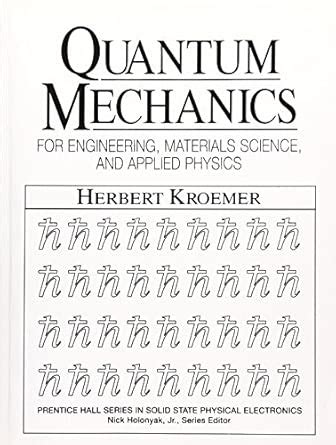 Buy Quantum Mechanic For Engineering: Materials Science and Applied ...