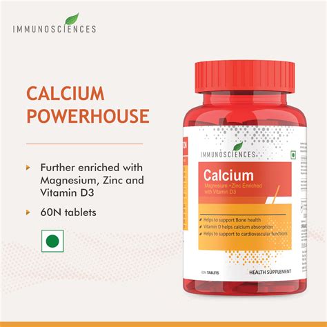Best Calcium Tablets and Supplements in India – IMMUNOSCIENCES