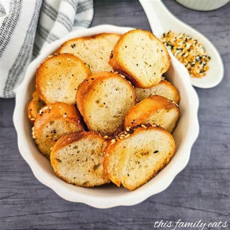 Air Fryer Easy Everything Bagel Chips - Air Fryer - This Family Eats