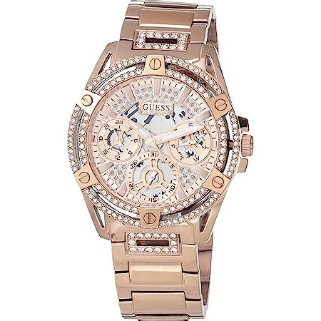 GUESS Analog Gold Dial Women's Watch-GW0464L3 : Amazon.in: Fashion