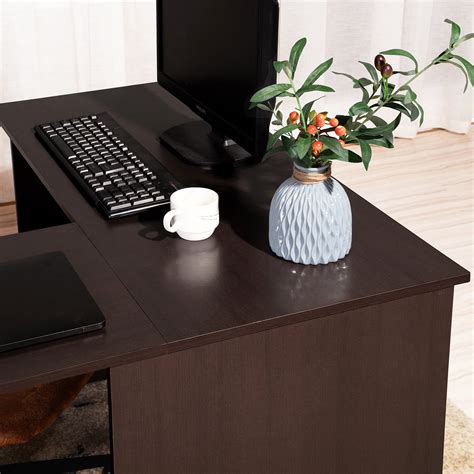 Buy HouseInBox Computer Desk L Shaped Desk Organizers Writing ...