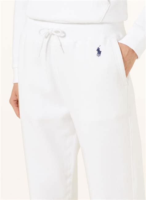 POLO RALPH LAUREN Sweatpants in weiss
