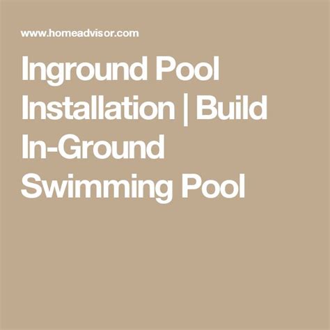 Installing an Inground Pool 的图像结果