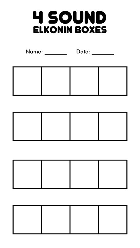 18 Best Images of Elkonin Box Worksheets Kindergarten - CVC Words Sound ...